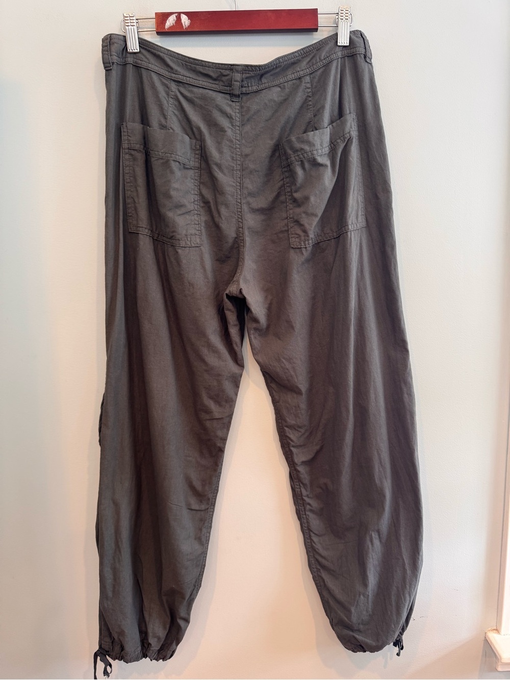 Prairie Underground Busking Pants Grey Organic Cotton Cargo Utility Size S - Picture 4 of 8